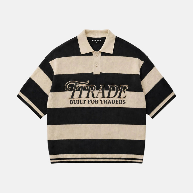 STRIPE RUGBY POLO