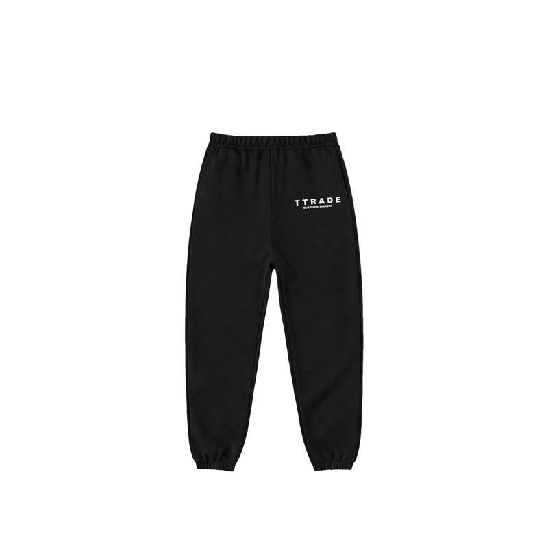 Built For Traders Black Sweat Pants