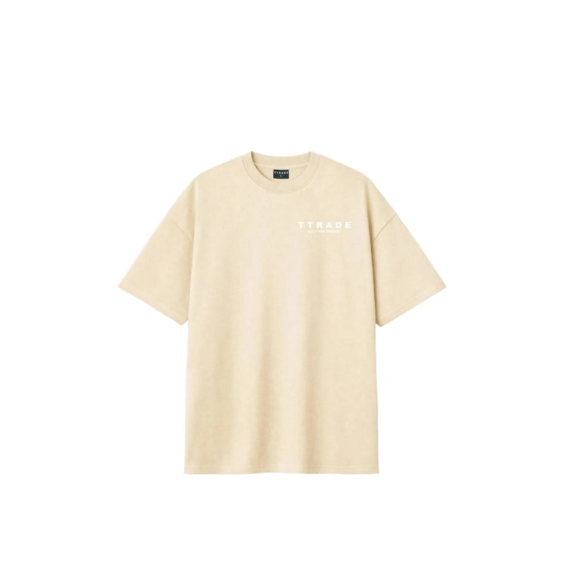 Built For Traders Cream T-Shirt