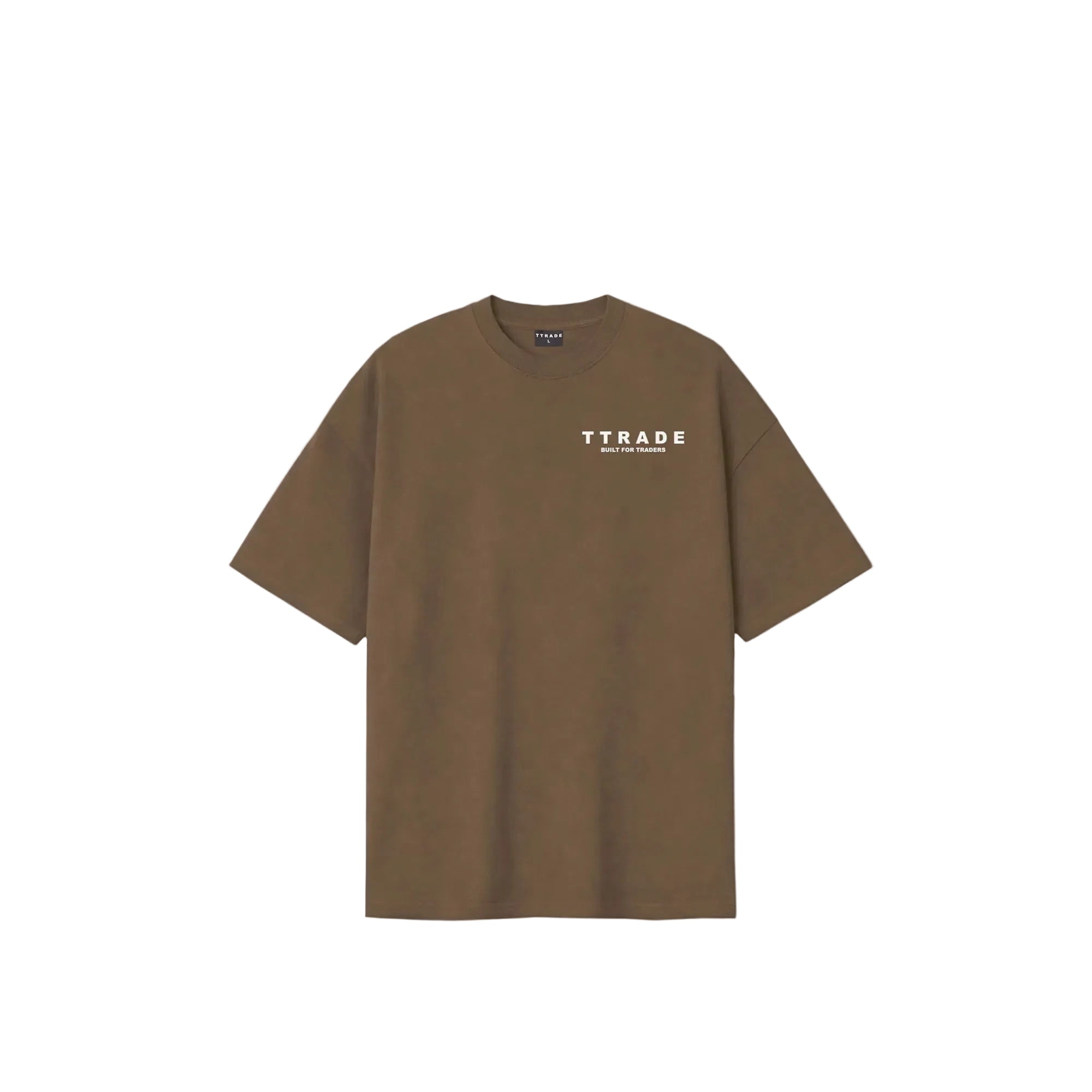 Built For Traders Brown T-Shirt